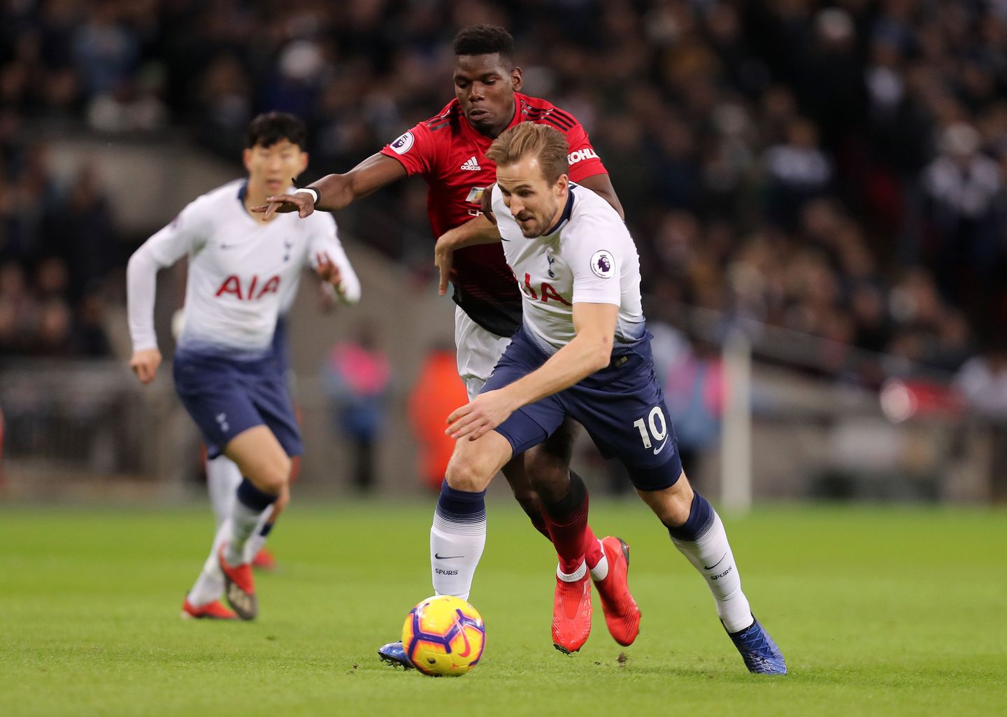 Harry Kane and Paul Pogba