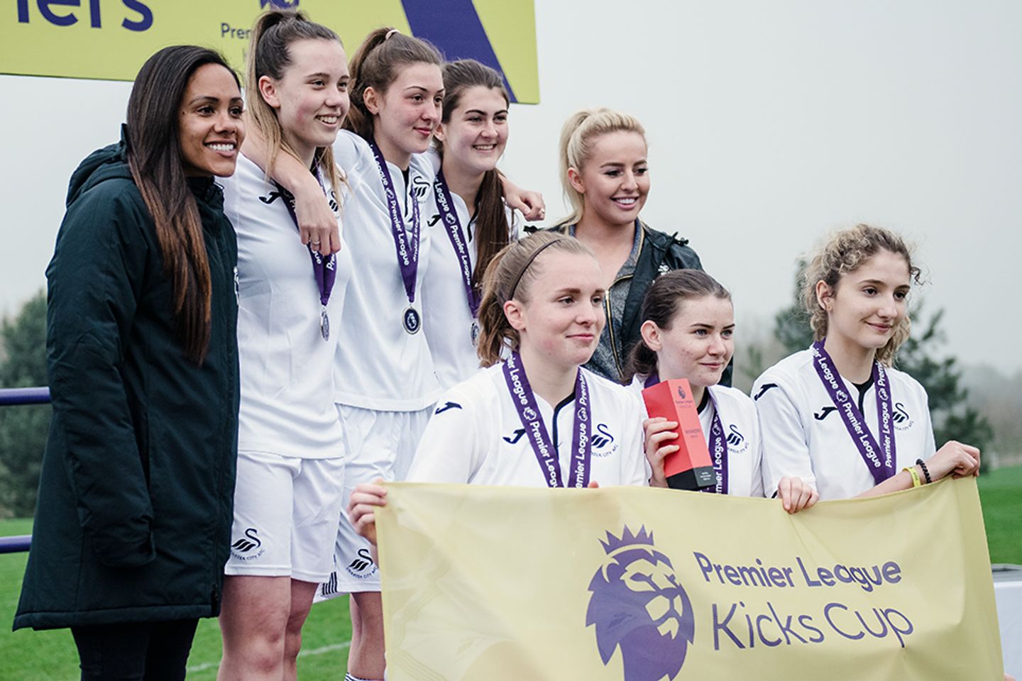 Swansea City win the 2019 Premier League Kicks Cup