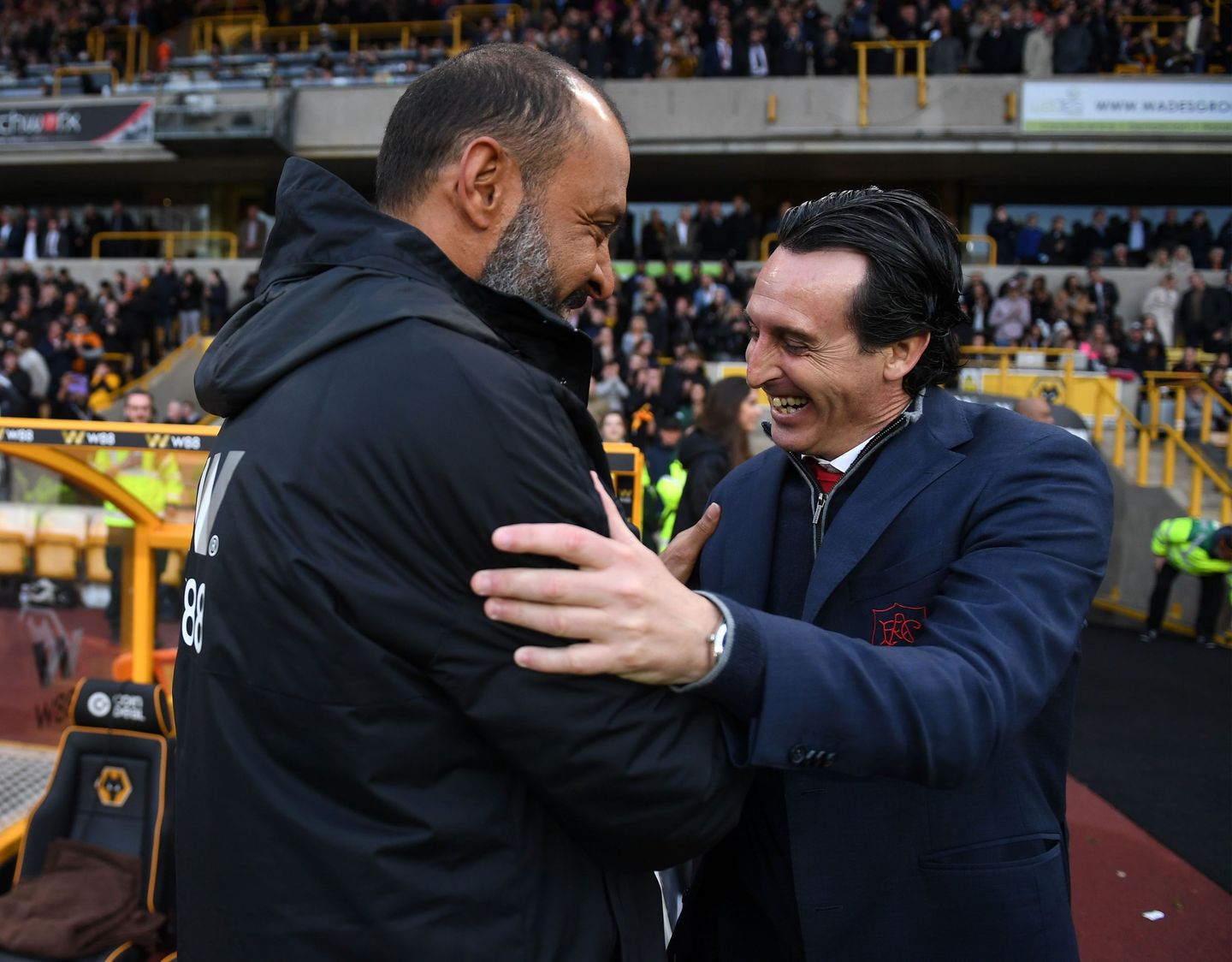 Nuno Espirito Santo and Unai Emery