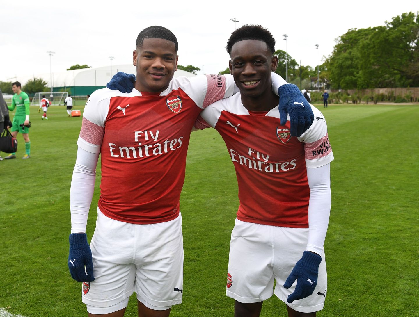 Vontae Daley-Campbell and Folarin Balogun, both pictured