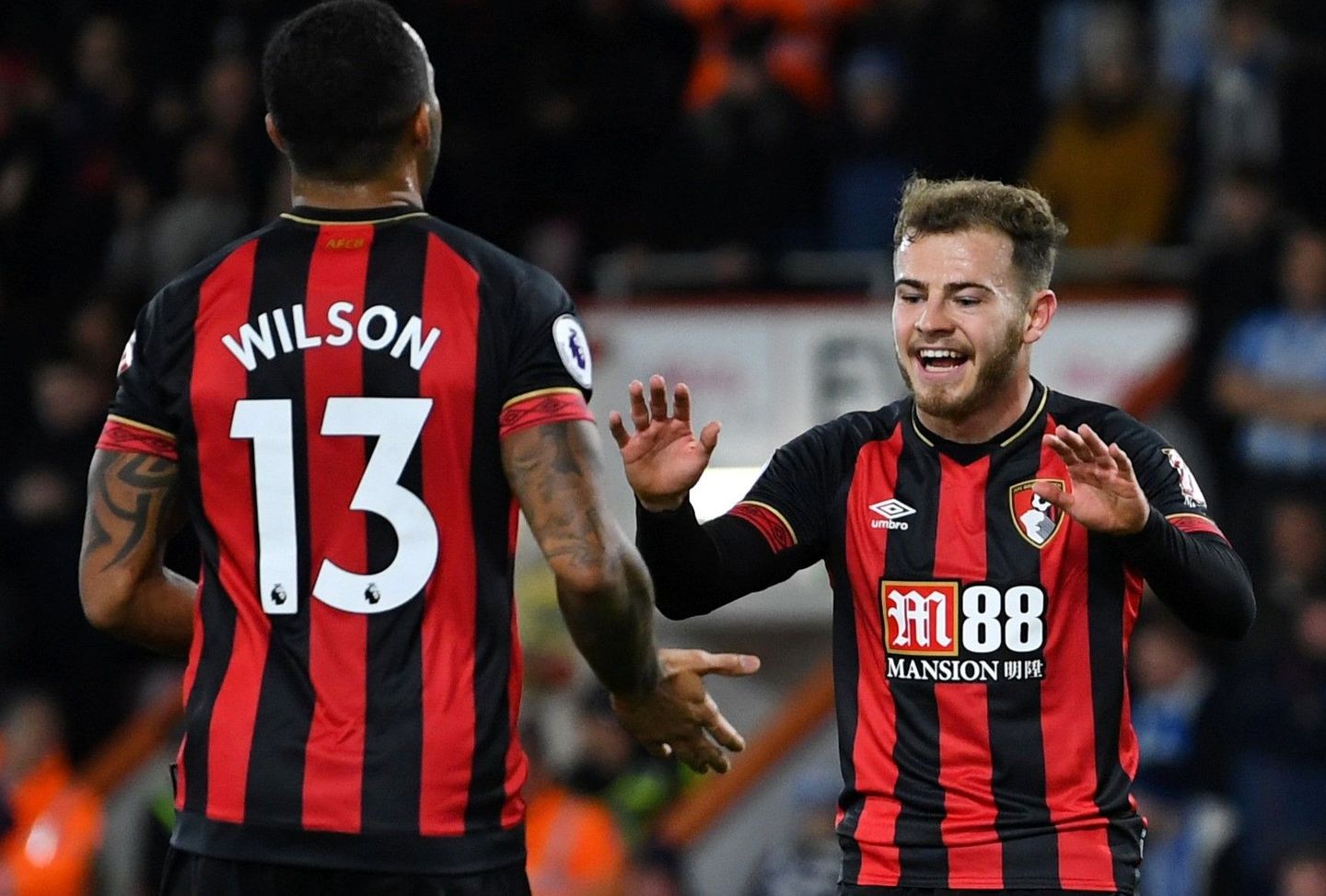 Ryan Fraser and Callum Wilson, AFC Bournemouth