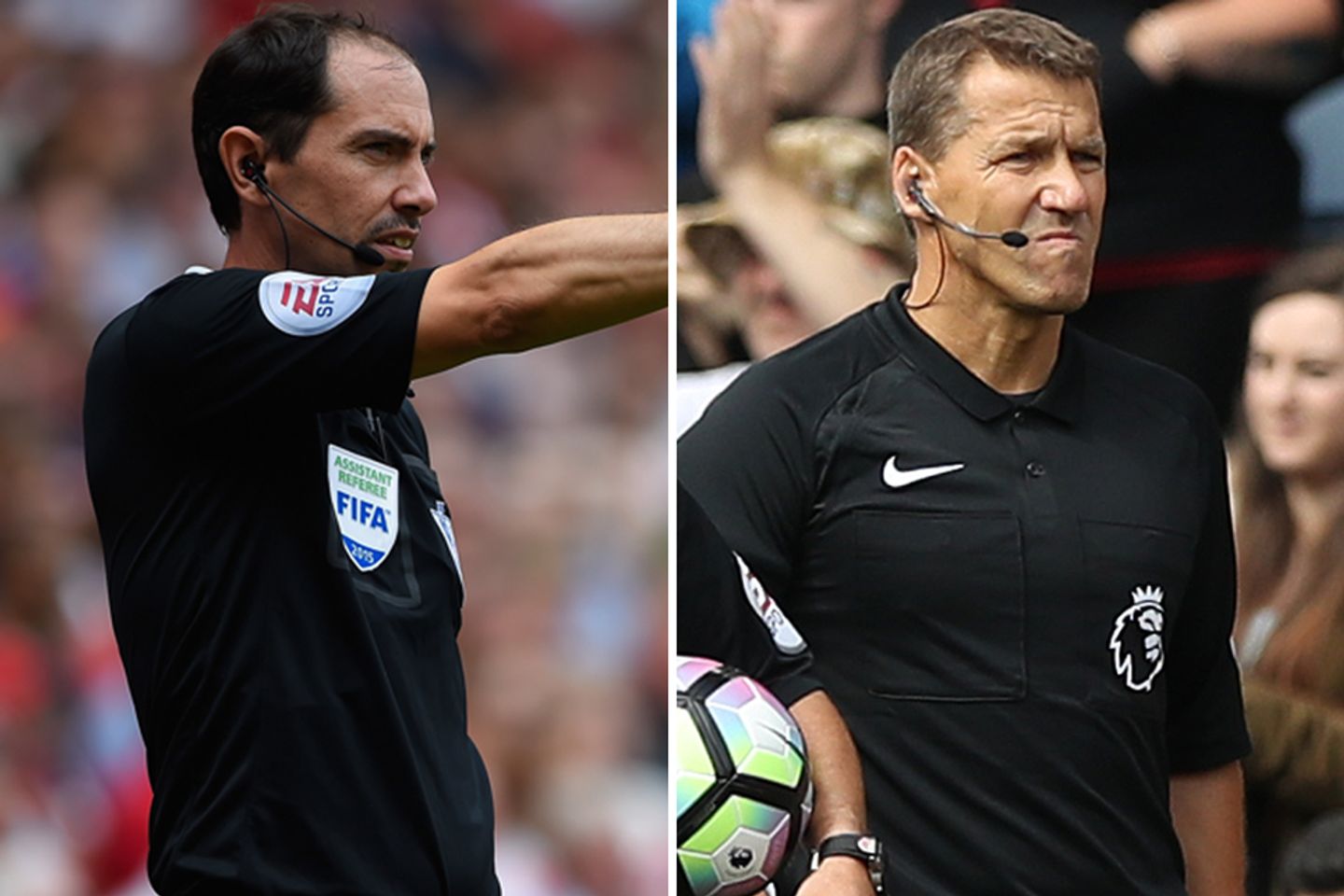 Steve Child Andy Halliday assistant referees