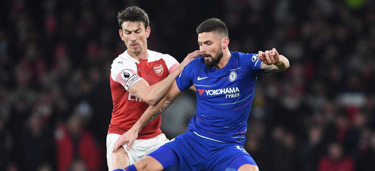 Laurent Koscielny and Olivier Giroud