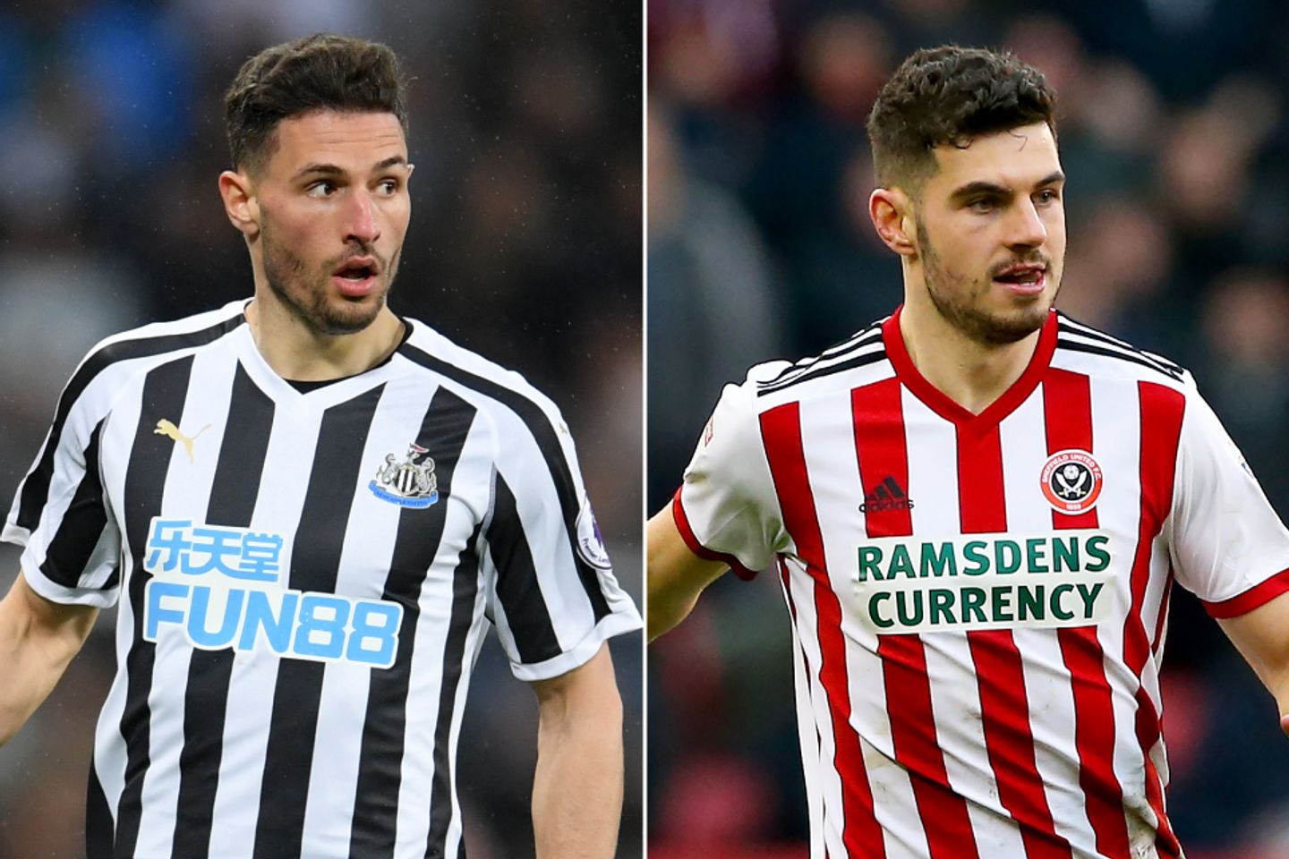 Fabian Schar and John Egan composite wide