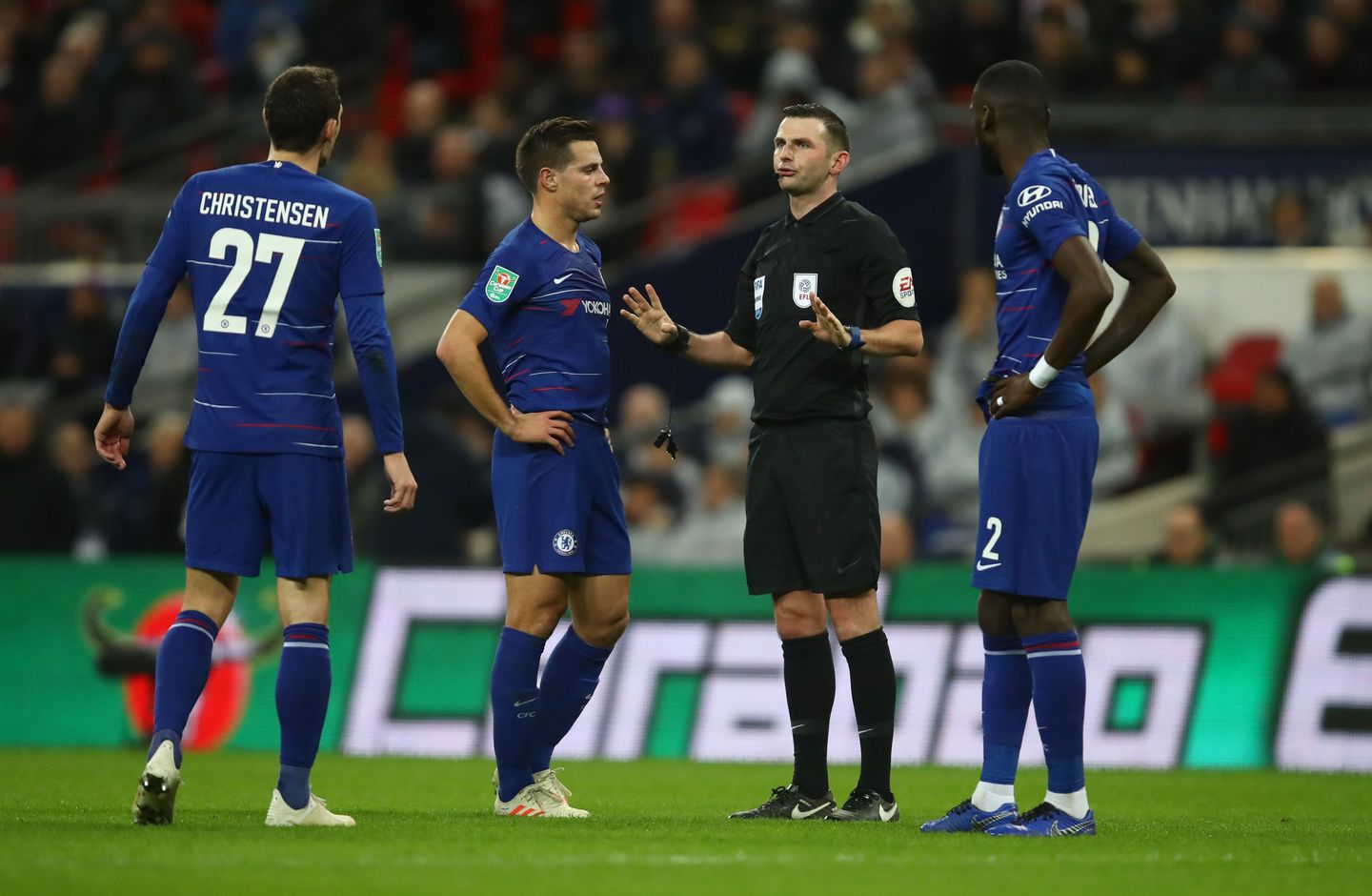 VAR EFL Cup Spurs v Chelsea