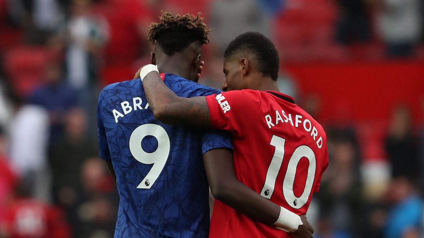 Tammy Abraham and Marcus Rashford