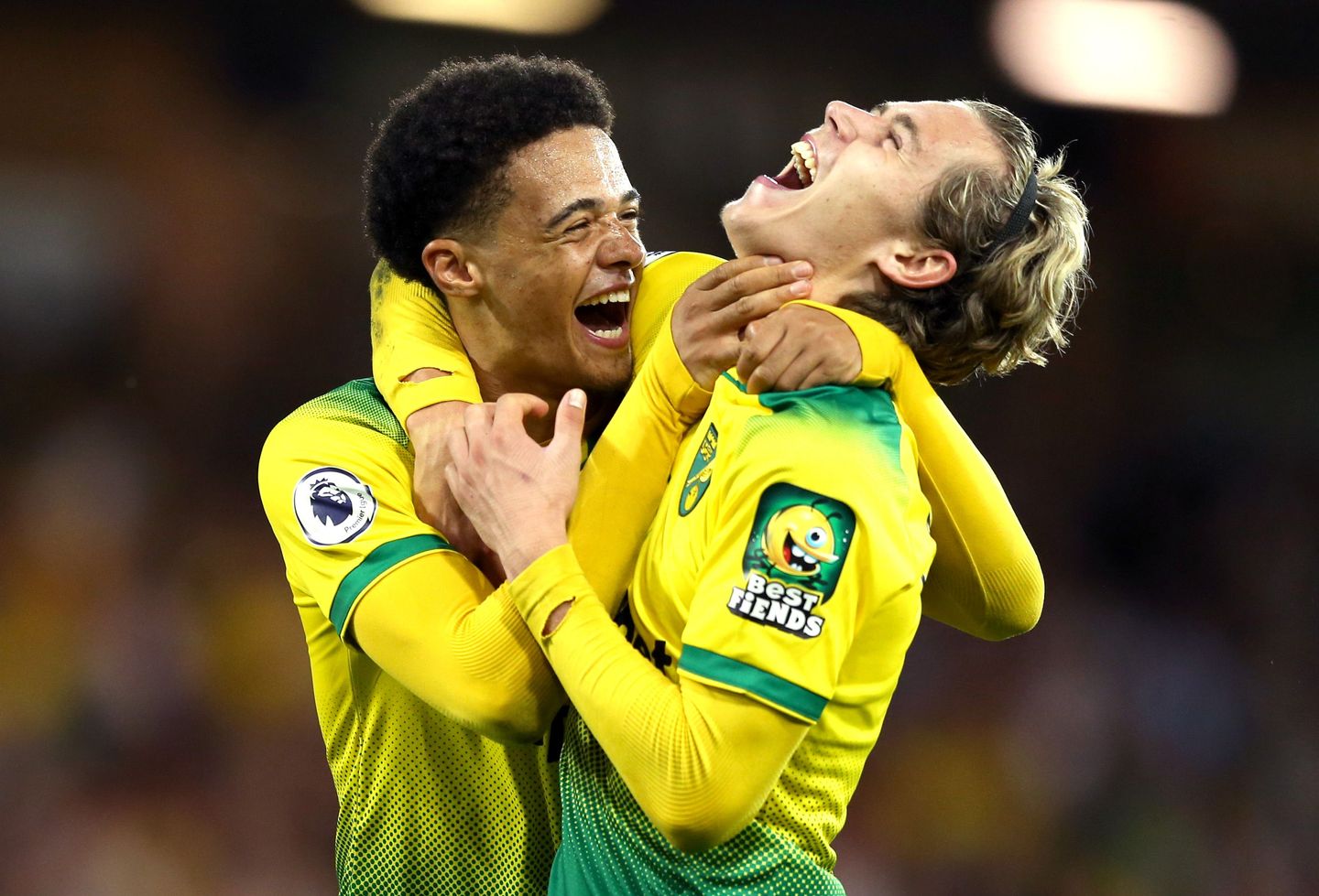 Jamal Lewis and Todd Cantwell, Norwich