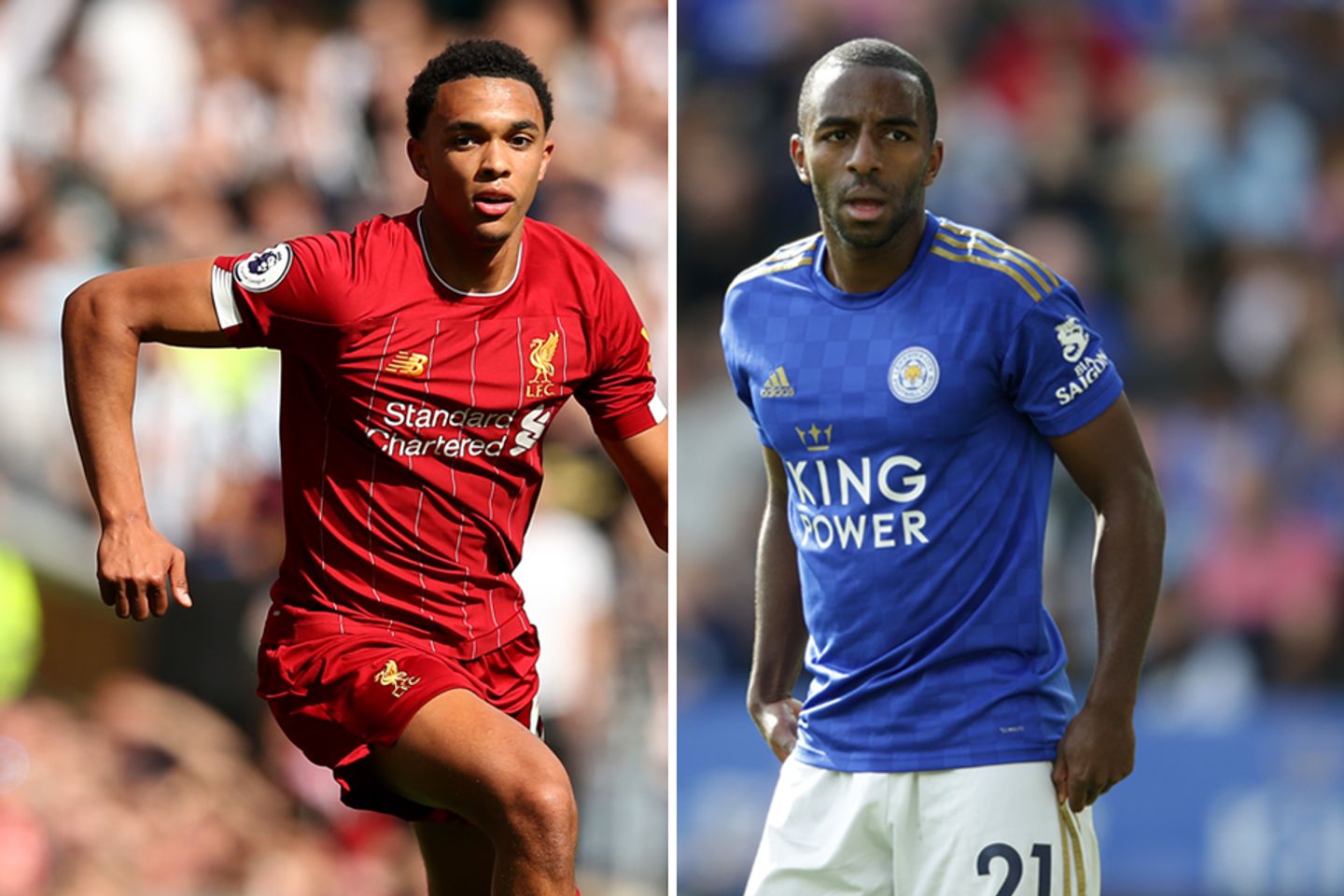 Trent Alexander-Arnold and Ricardo Pereira