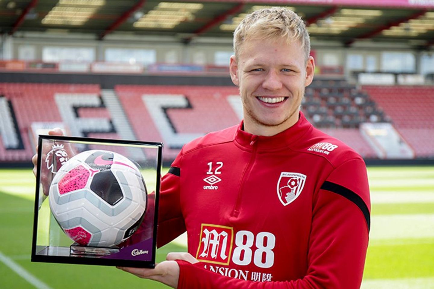Aaron Ramsdale, AFC Bournemouth, debut ball