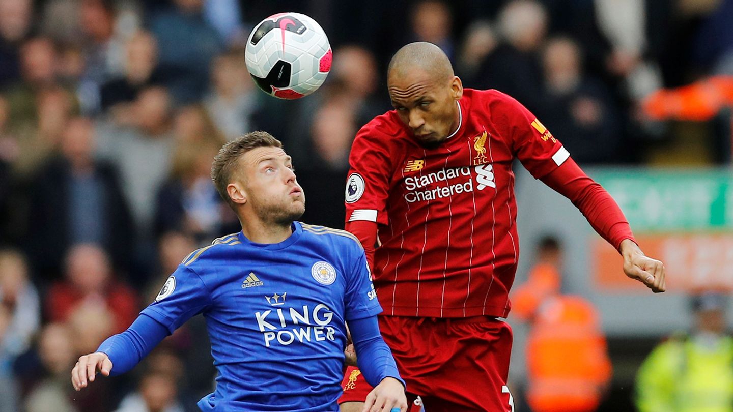 Jamie Vardy and Fabinho