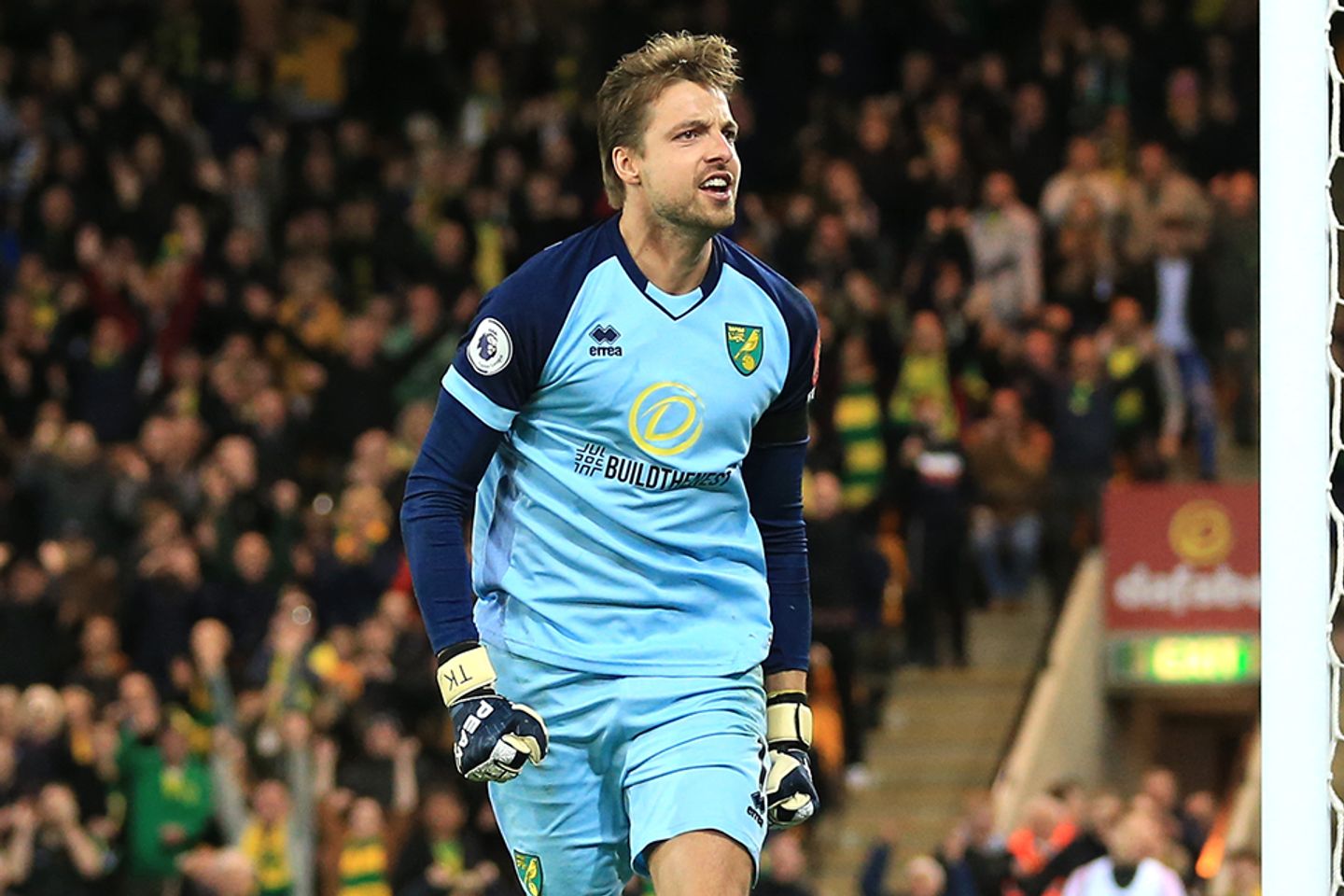 Tim Krul, Norwich City v Man Utd