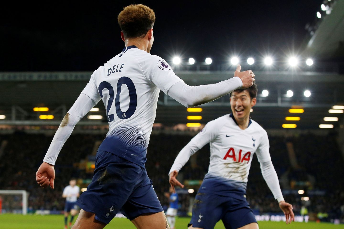 Dele Alli and Son Heung-min