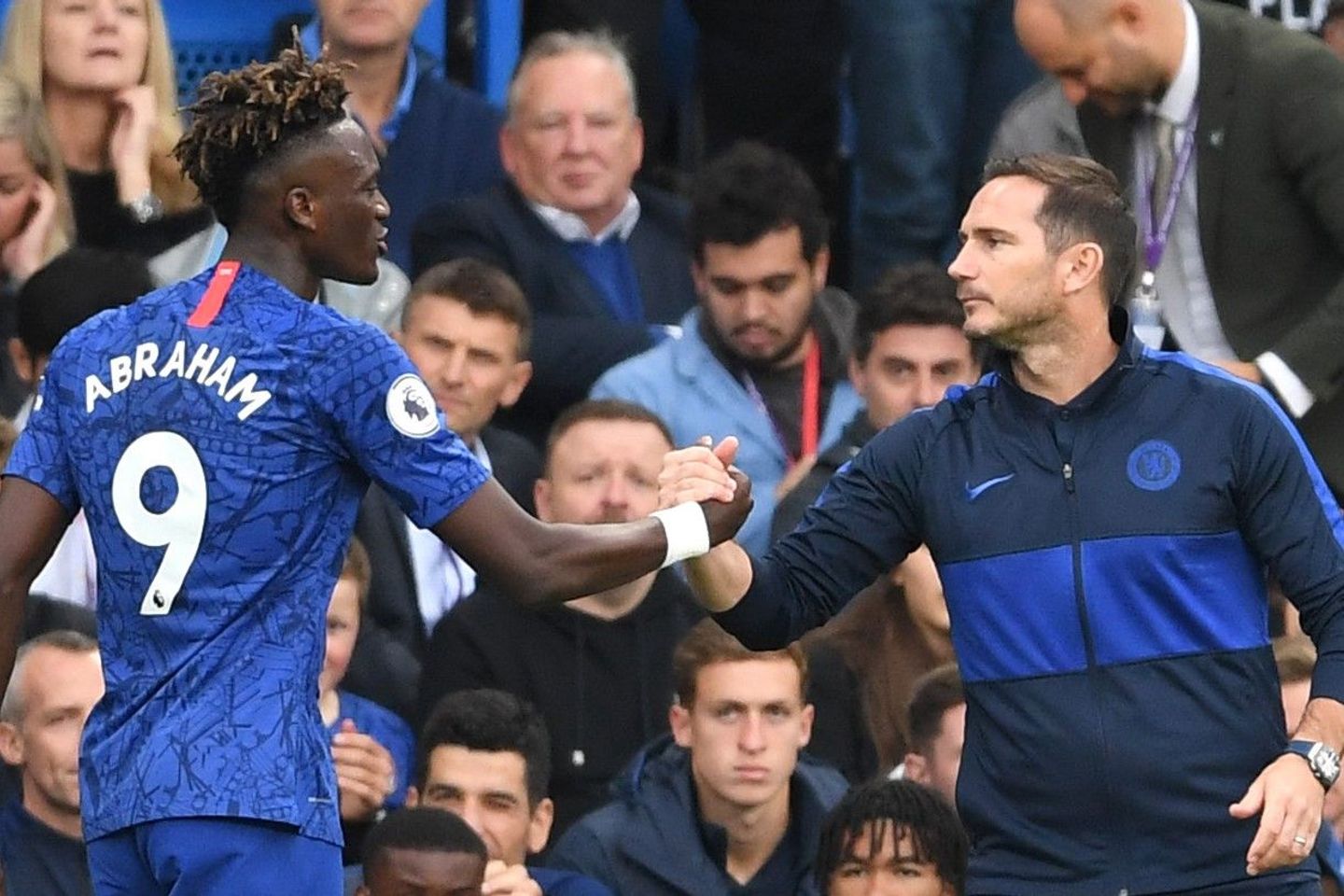 Tammy Abraham and Frank Lampard, Chelsea