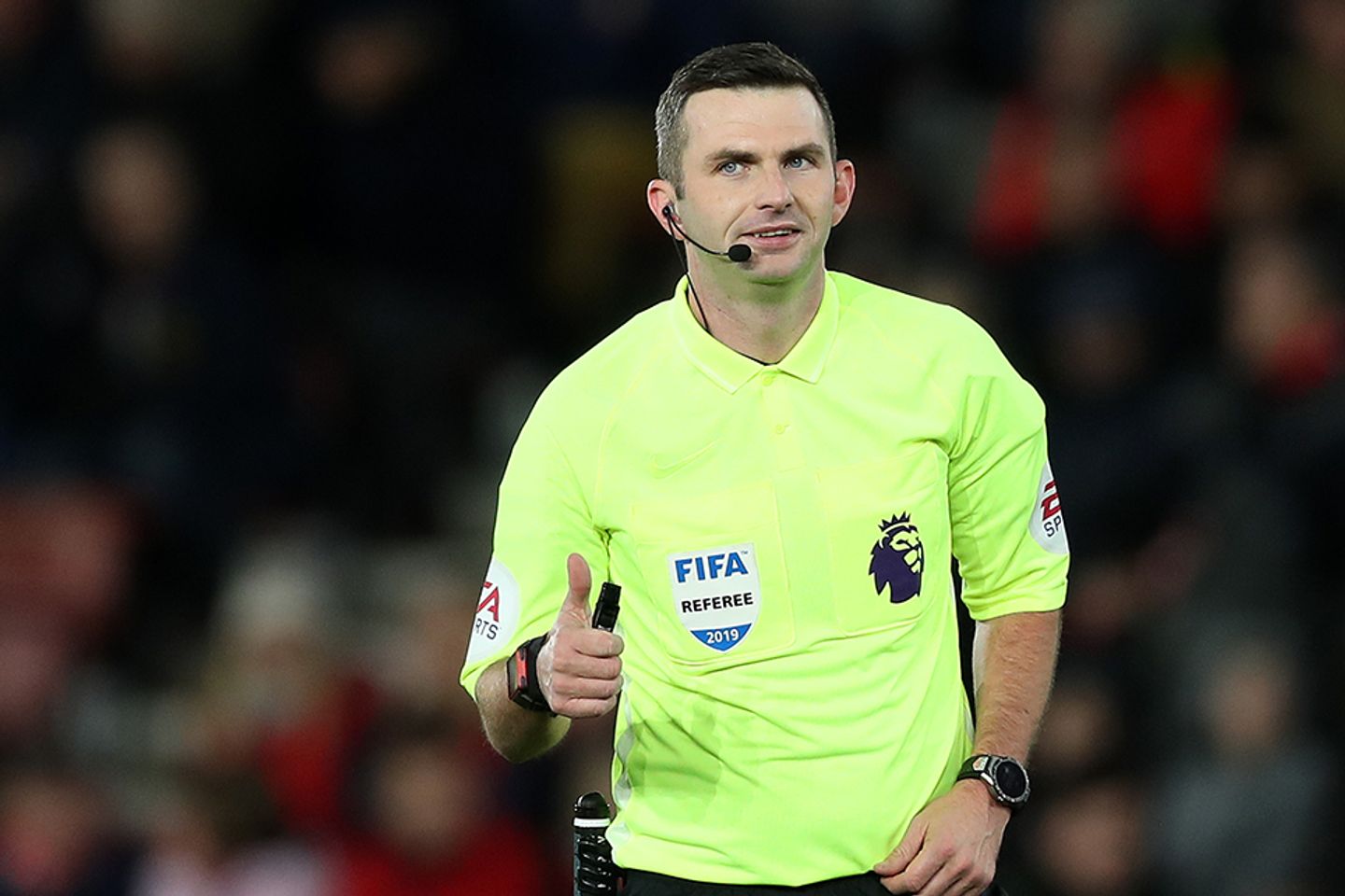 Michael Oliver, referee