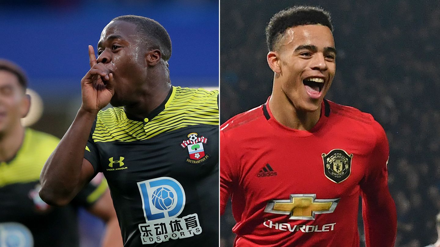 Michael Obafemi and Mason Greenwood