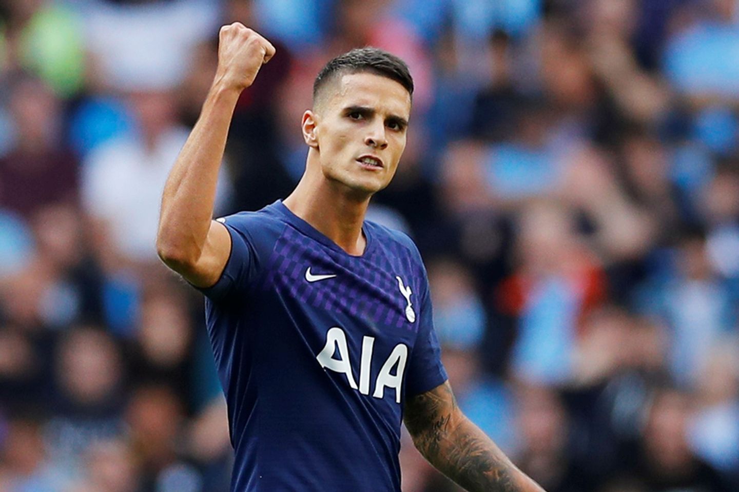 Erik Lamela, Man City v Tottenham Hotspur
