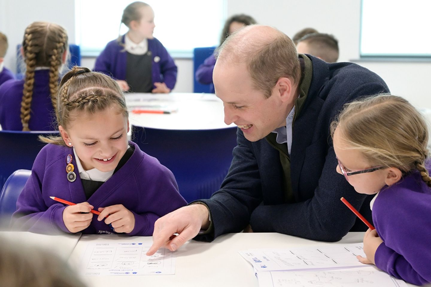 Duke of Cambridge, Everton in the Community, Heads Up