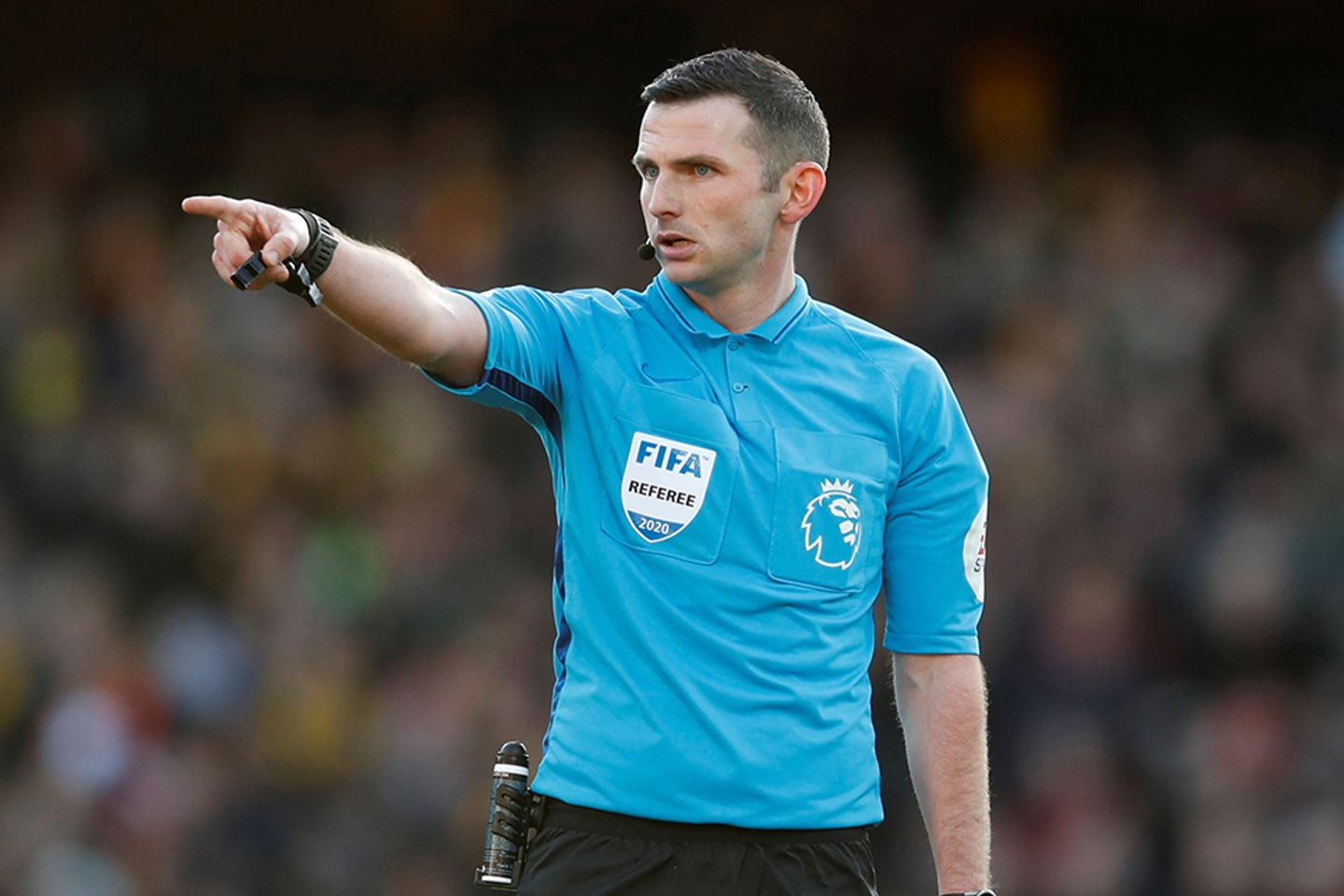Michael Oliver, referee