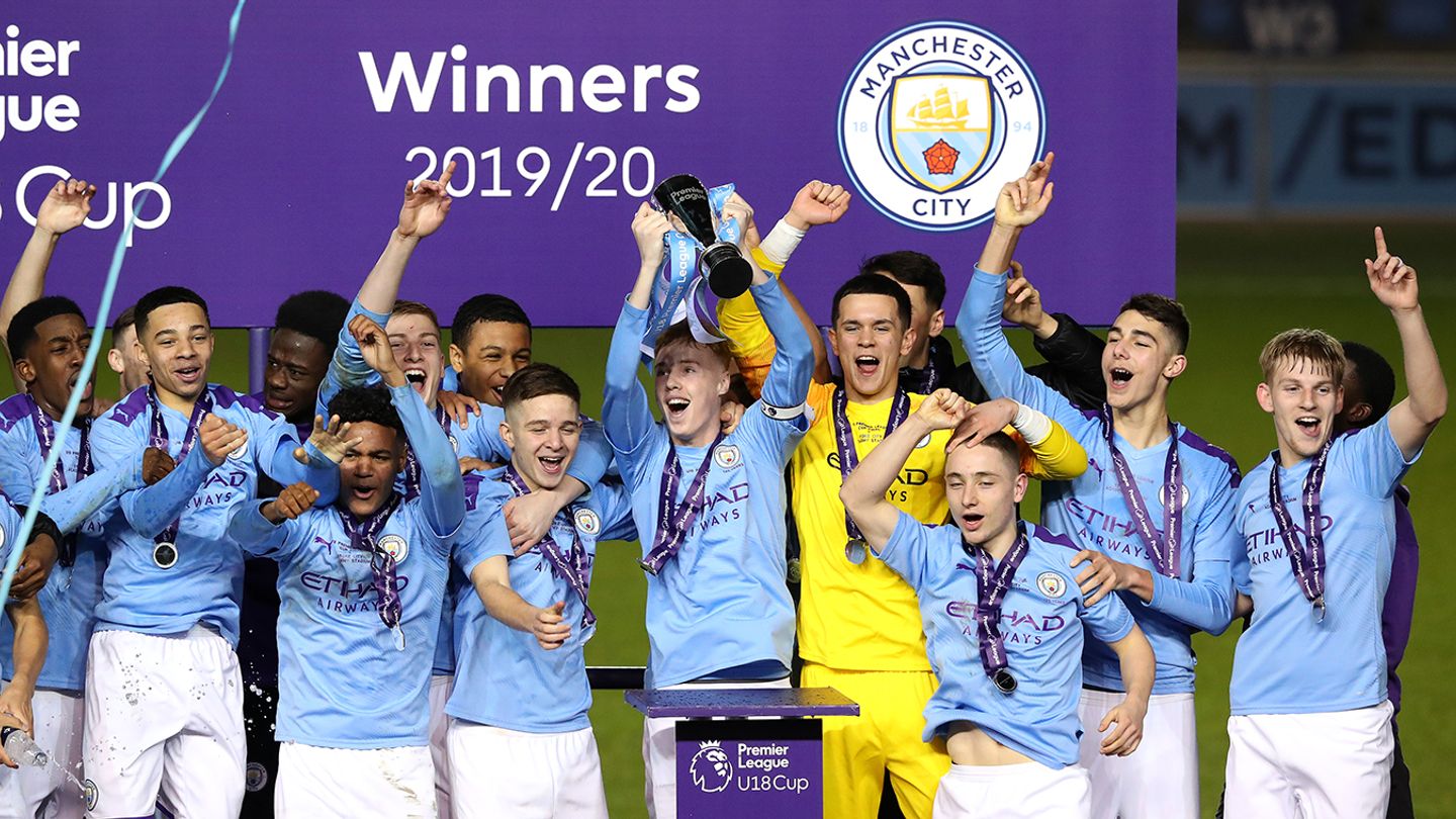 Man City win 2019/20 U18 Premier League Cup