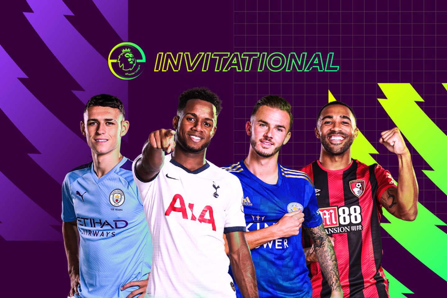 ePL Invitational lock-up Foden-Sessegnon-Maddison-Wilson