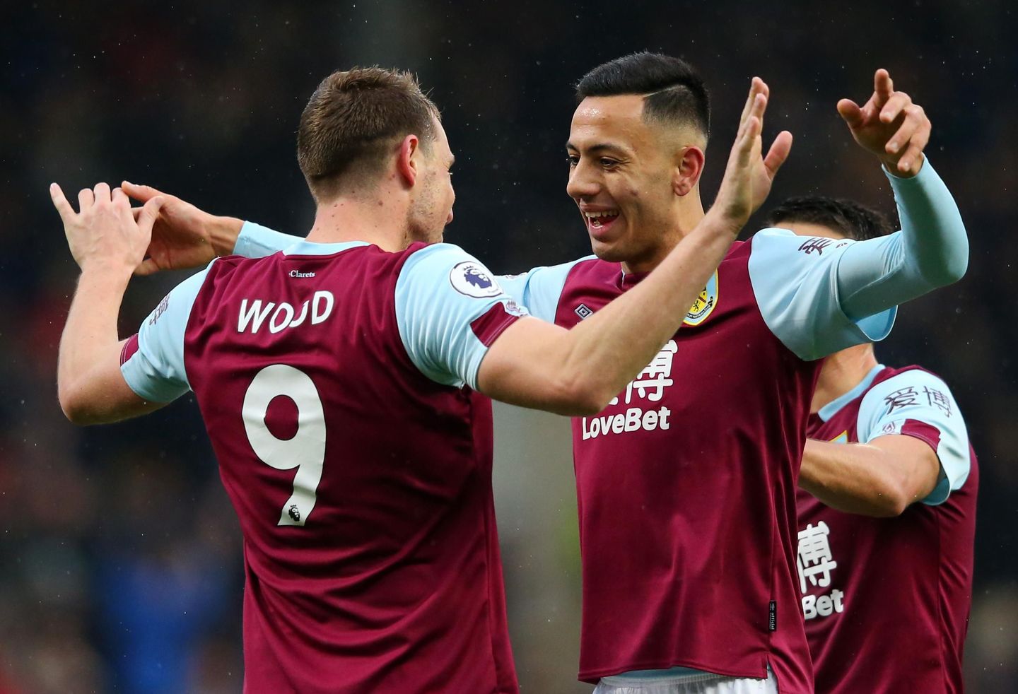 McNeil, Wood, Burnley