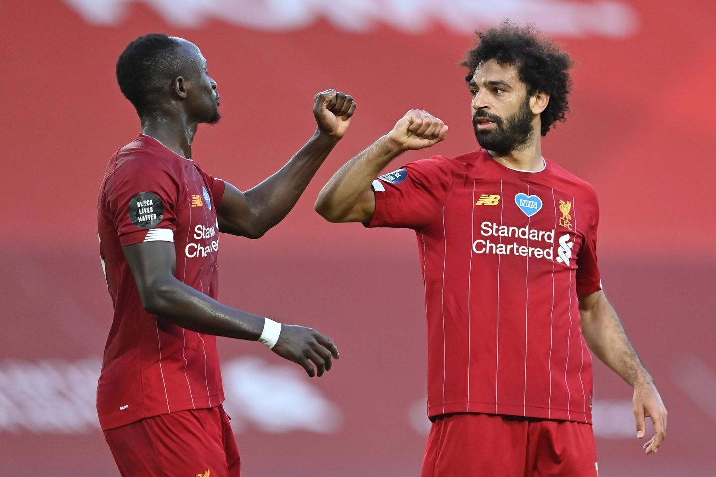 Mane and Salah, Liverpool