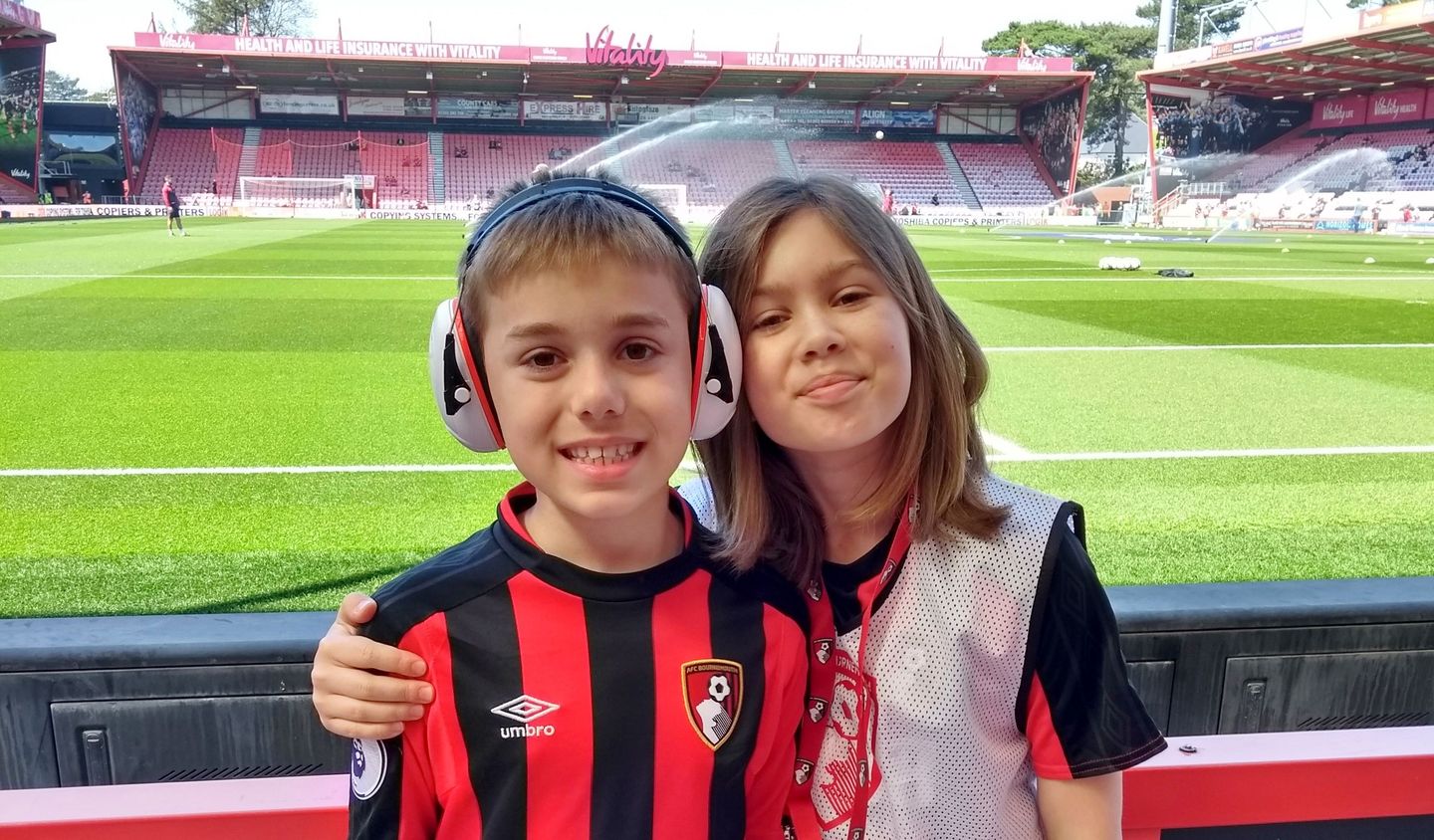 Daisy & Ossie May AFC Bournemouth