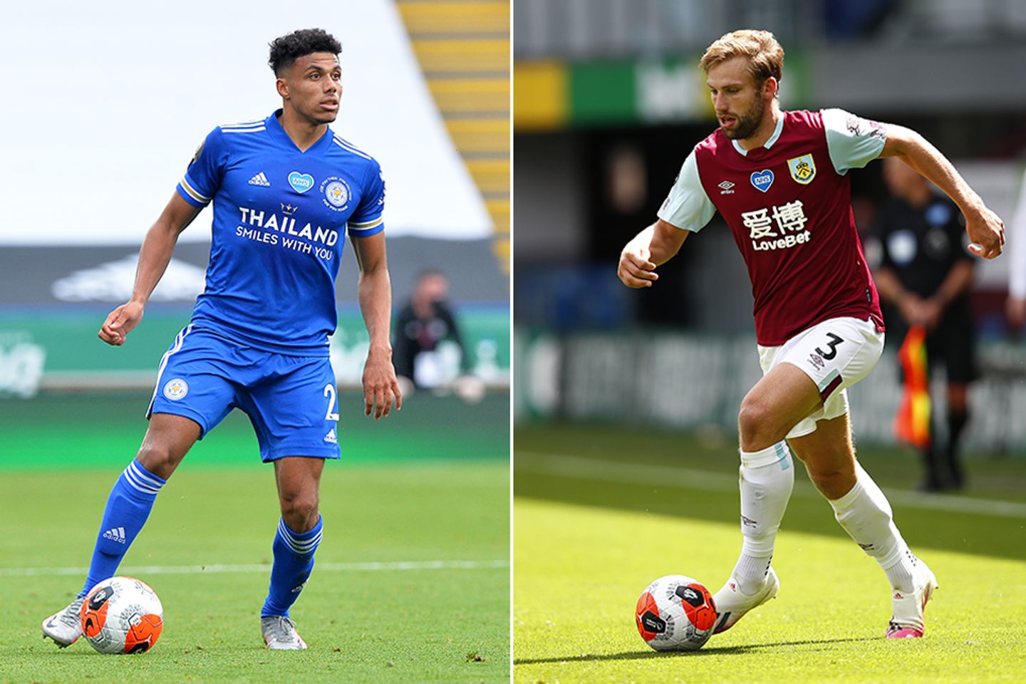 James Justin and Charlie Taylor