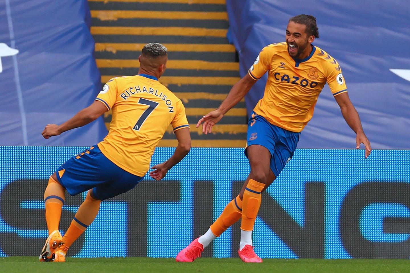 Dominic Calvert-Lewin and Richarlison