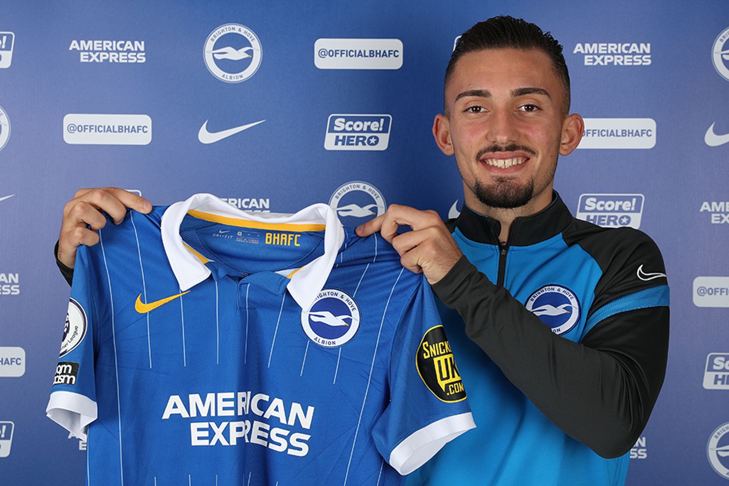 Andi Zeqiri joins Brighton