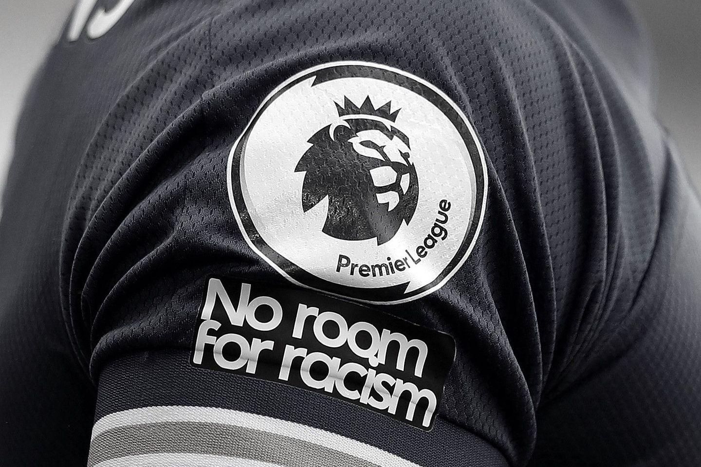 NRFR sleeve badge B&W