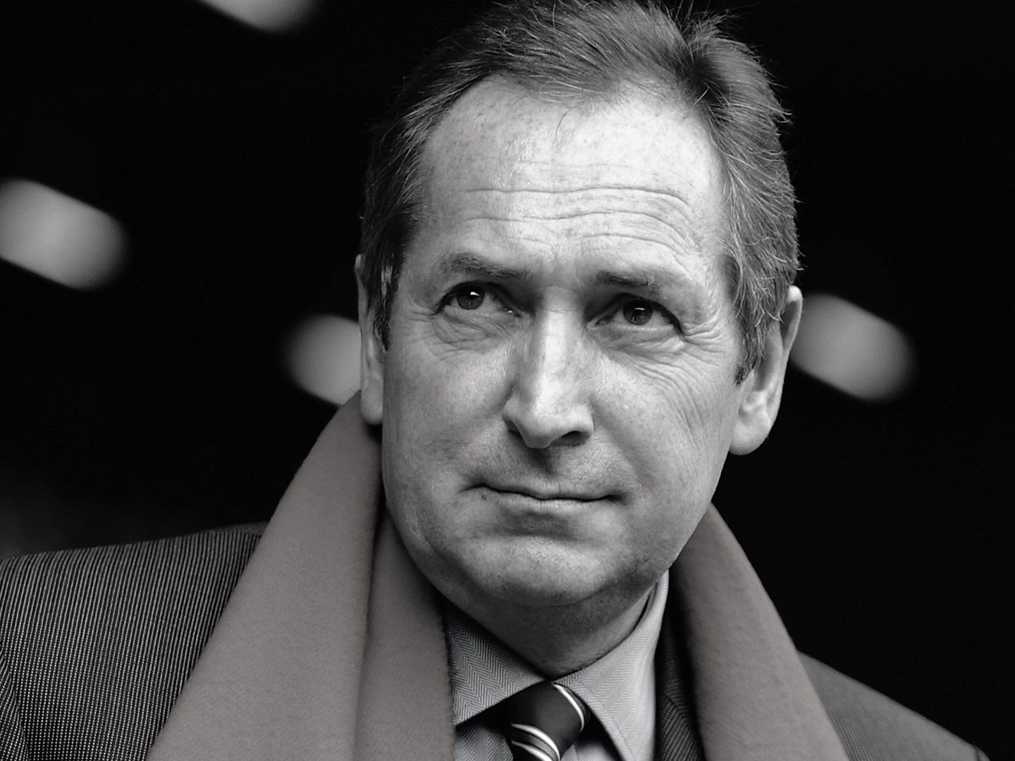 Gerard Houllier LIV B&W