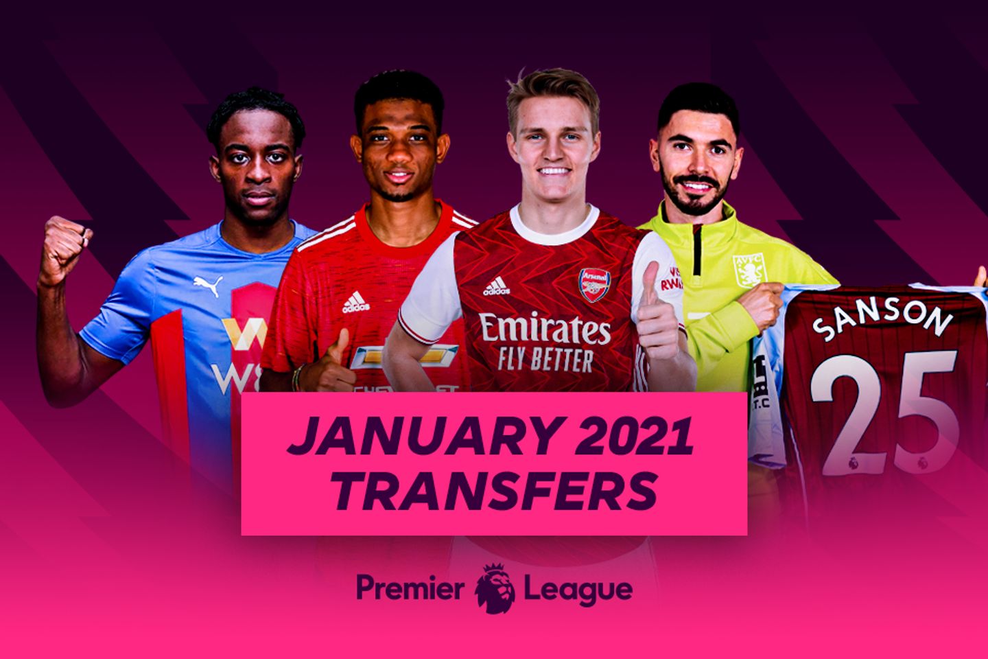 PL January Transfers Editorial Lead Pink