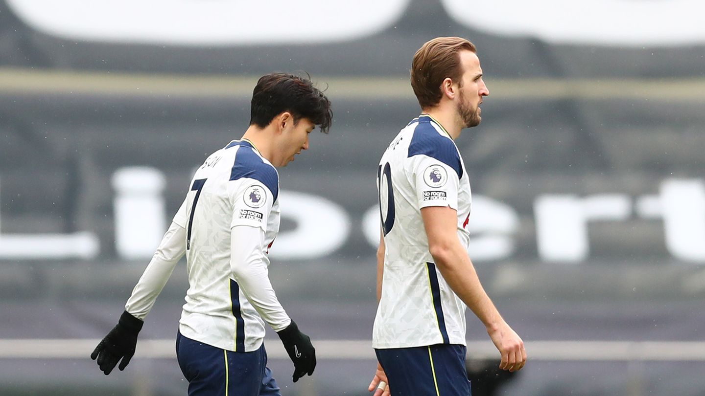 Son Heung-min and Harry Kane, Spurs