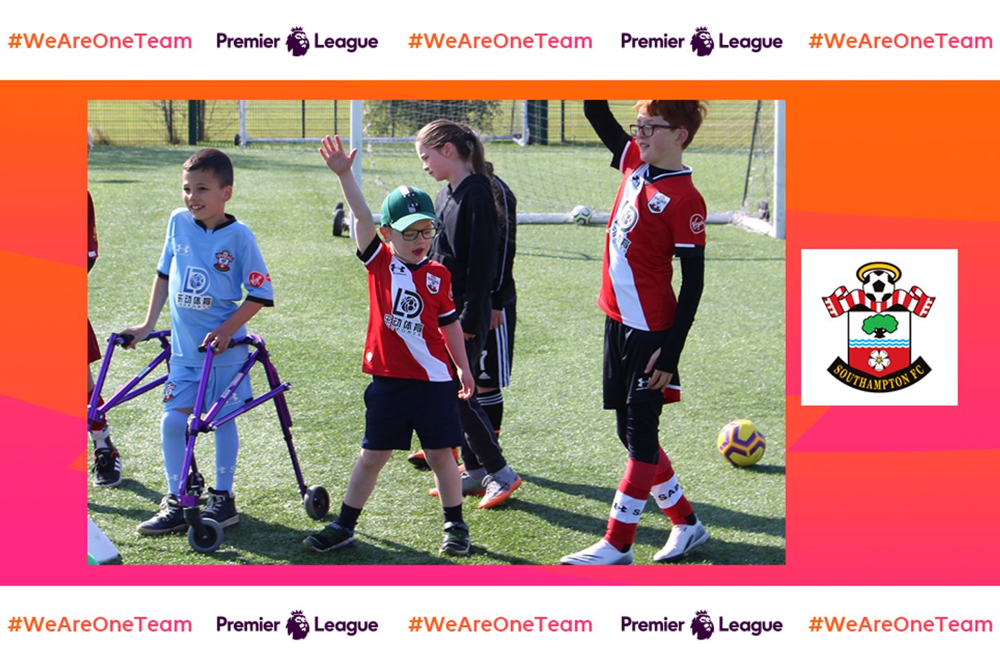 We Are One Team SaintsAbility Jude