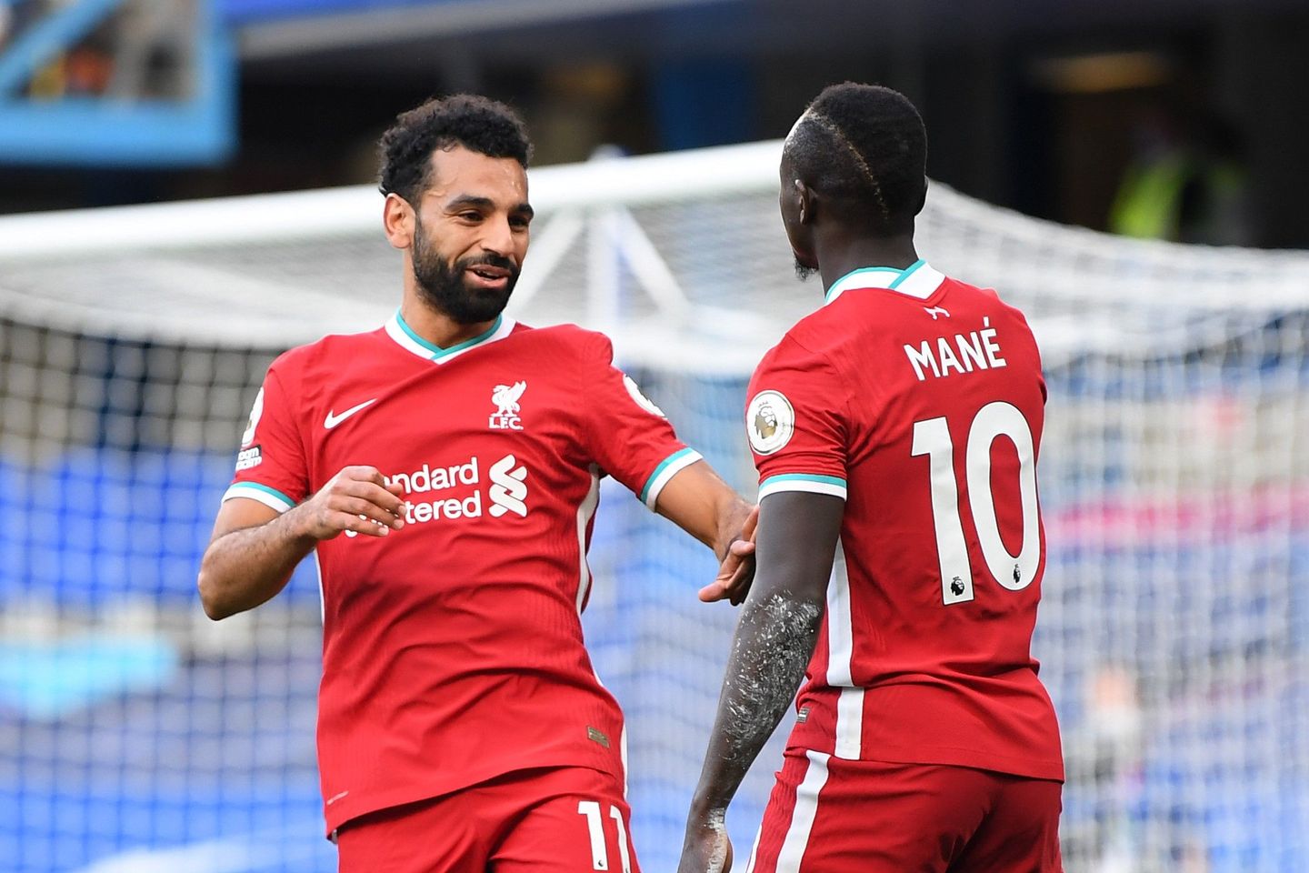 Mohamed Salah and Sadio Mane