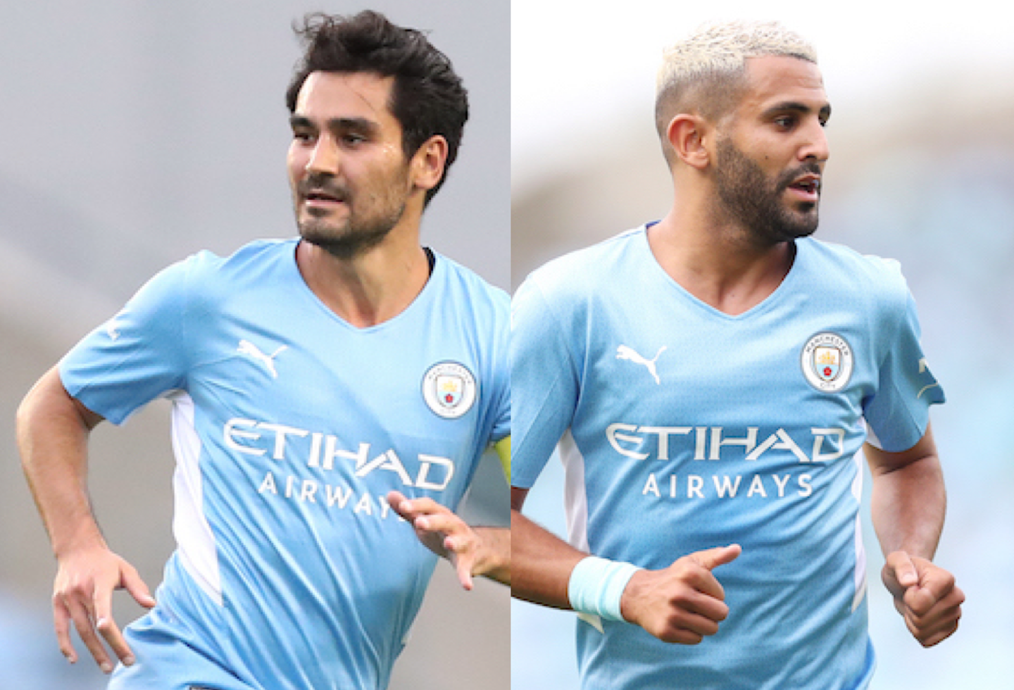 Gundogan, Mahrez, Man City