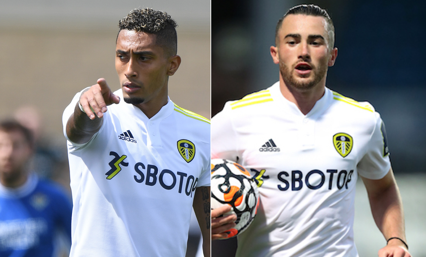 Raphinha, Harrison, Leeds