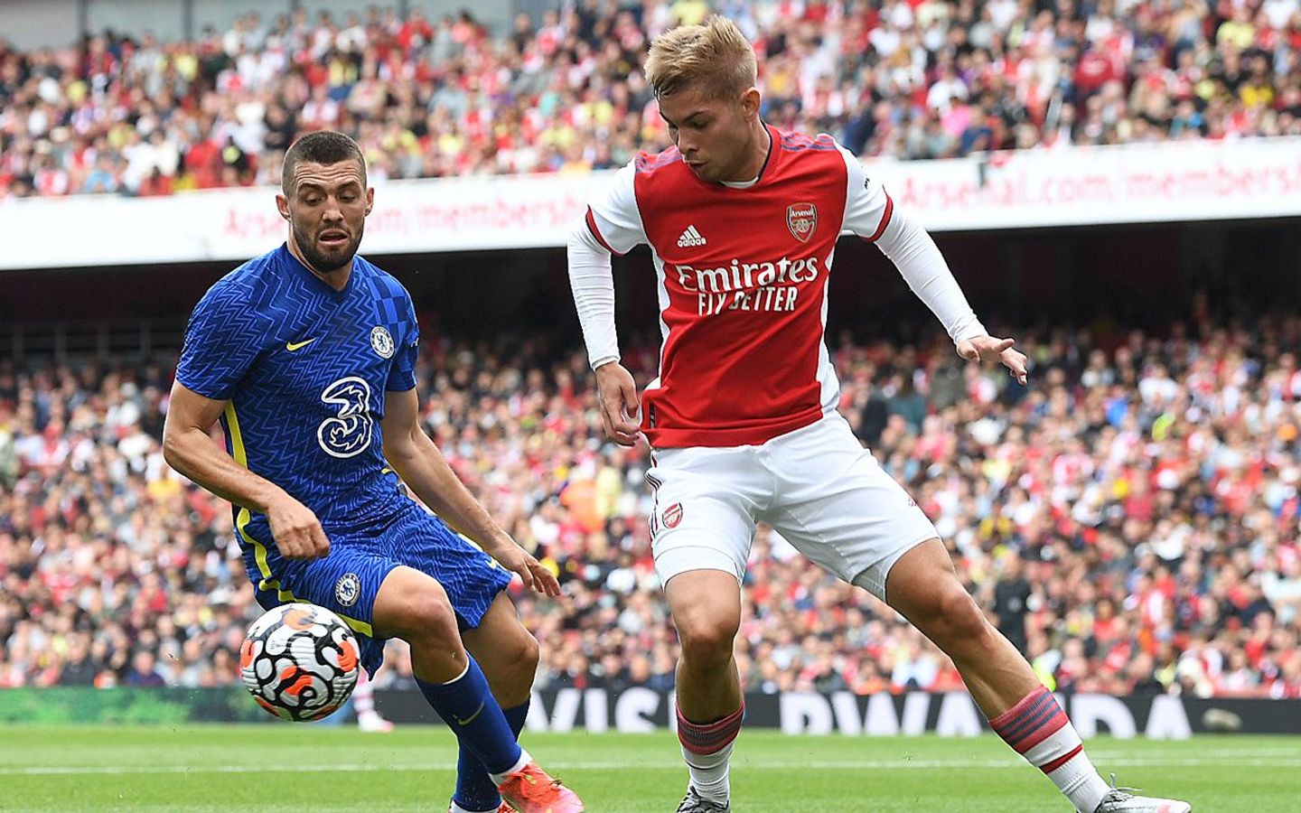 Mateo Kovacic, Chelsea, and Emile Smith Rowe, Arsenal