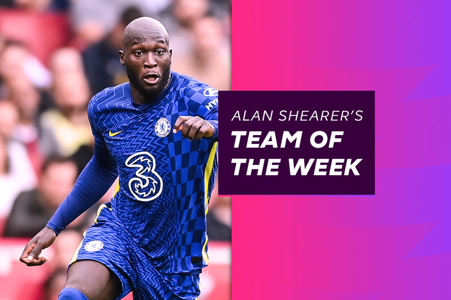 Romelu Lukaku, Shearer's Team of the Week, MW2