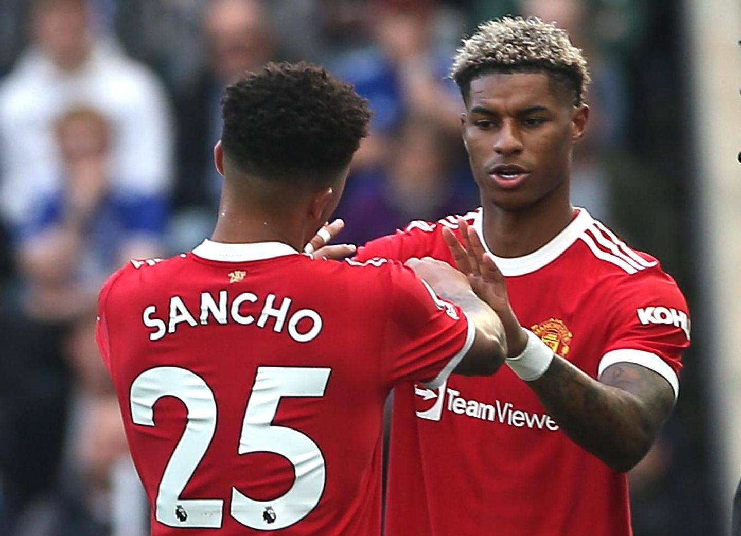 Rashford and Sancho, Man Utd