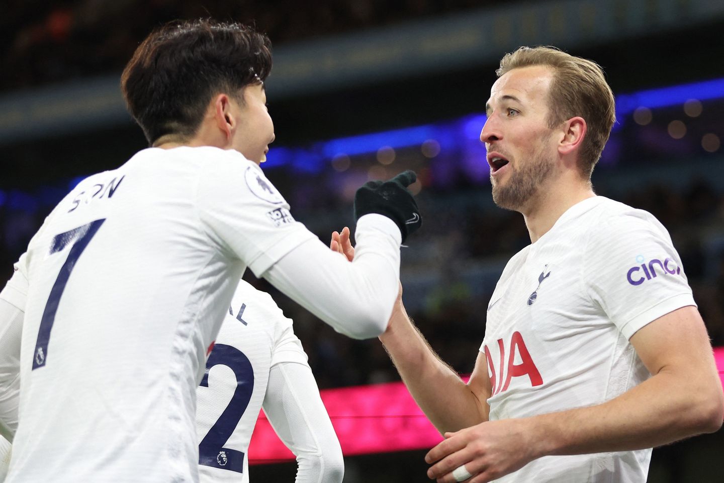 Son Heung-min and Harry Kane