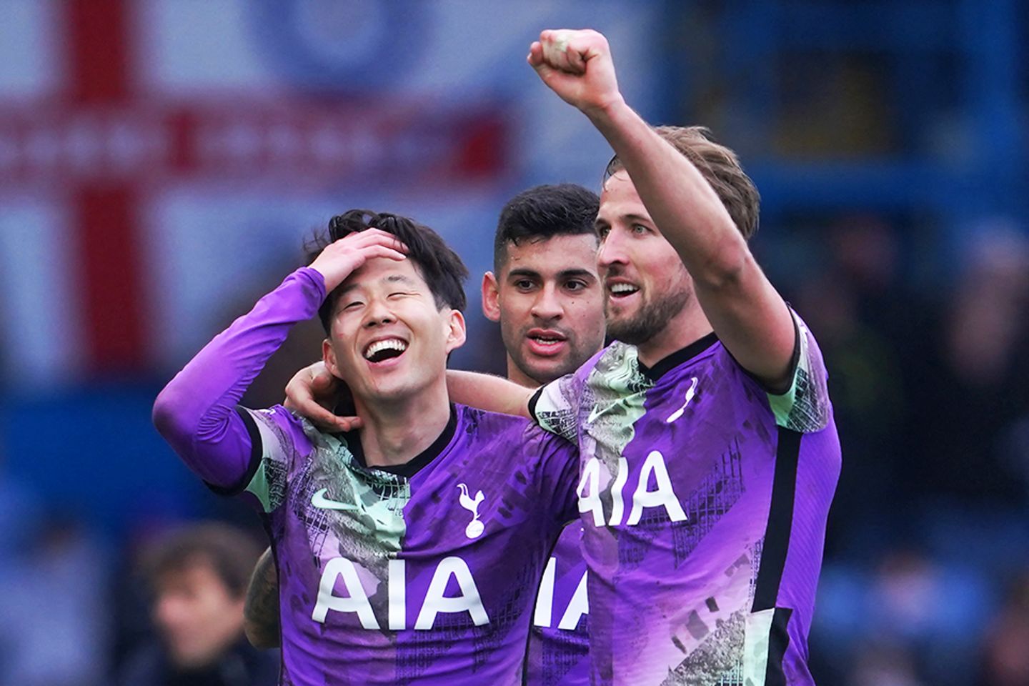 Son Heung-min and Harry Kane, Spurs