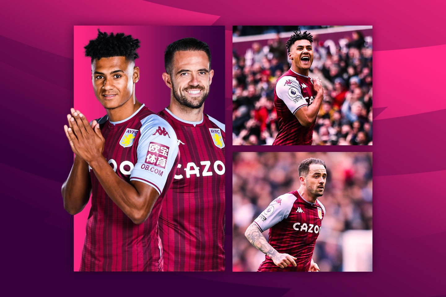 Ollie Watkins Danny Ings Talking Tactics graphic