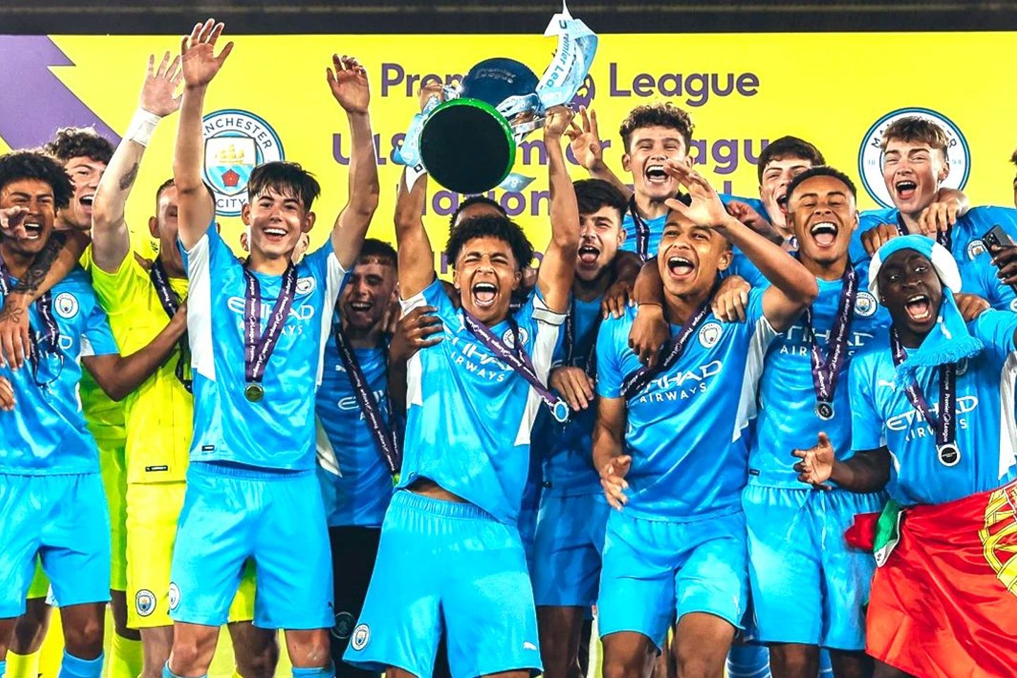 Man City, Under-18 national final winners