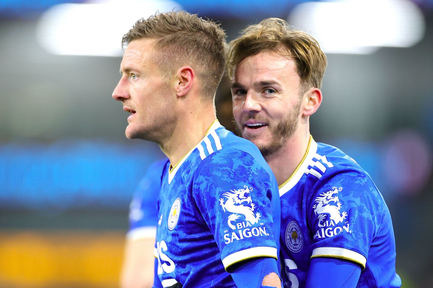 Vardy and Maddison, Leicester