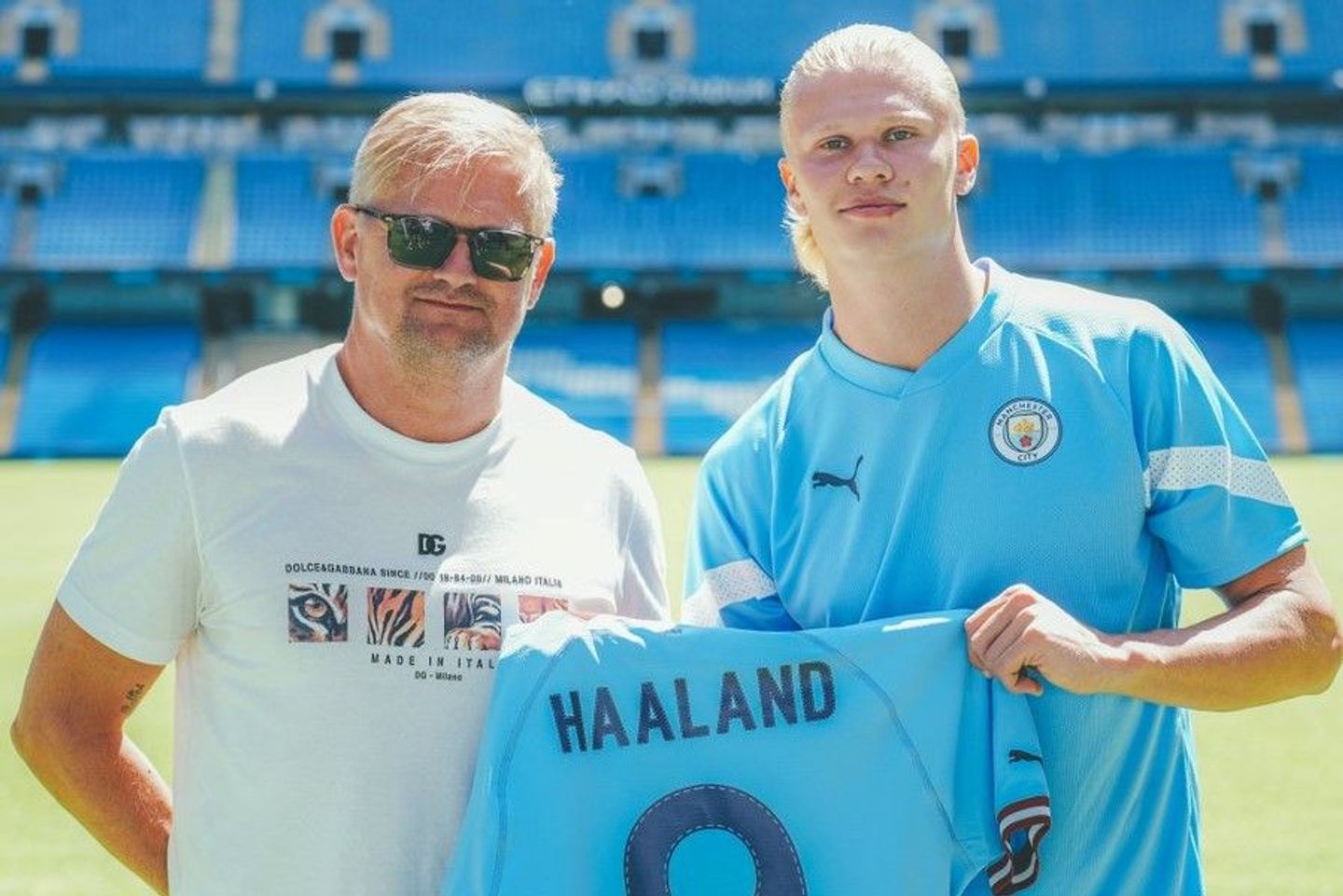 Alf Inge Haaland and Erling Haaland