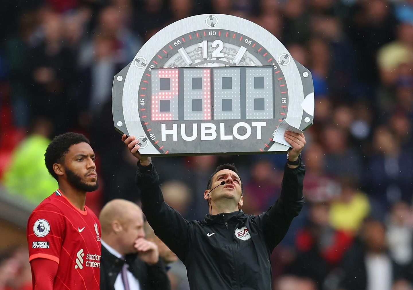 Liverpool v Burnley subs 