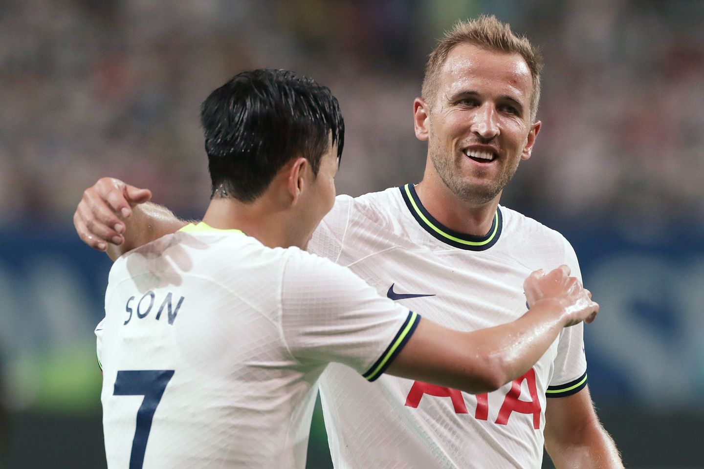 Son Heung-min and Harry Kane