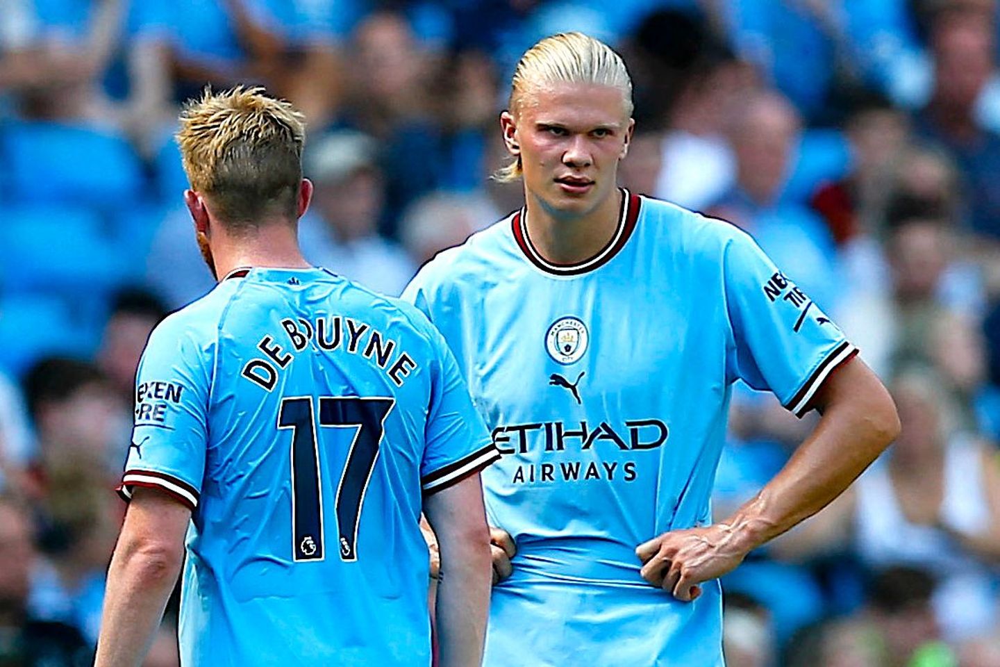De Bruyne, Haaland, Man City